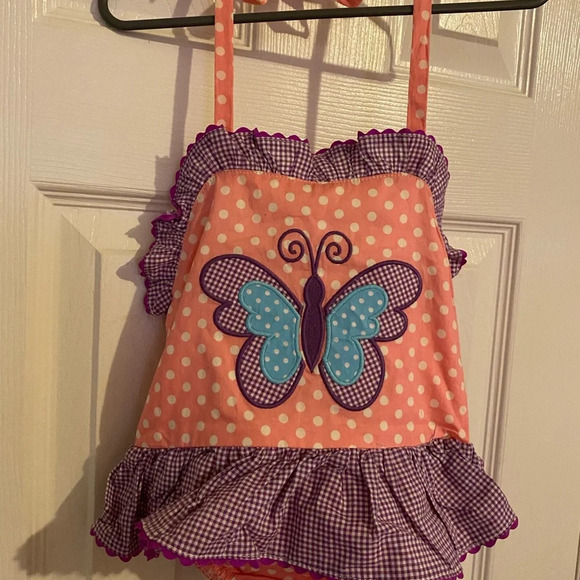 Lil Cactus Butterfly Sunsuit - Picture 2 of 6